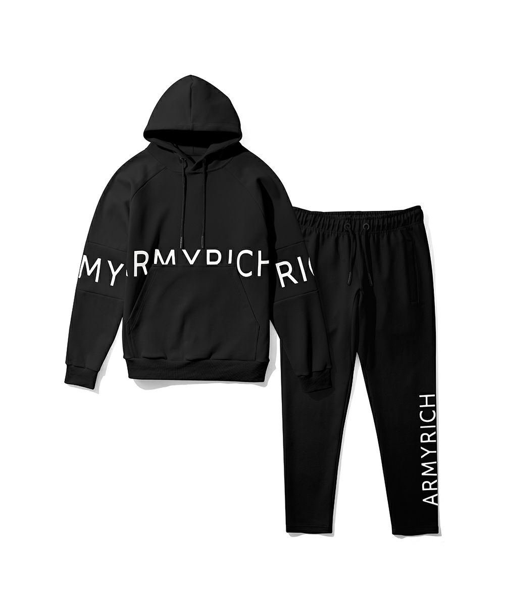 ジャージ スウェット セットアップ メンズ 動きやすい 正面