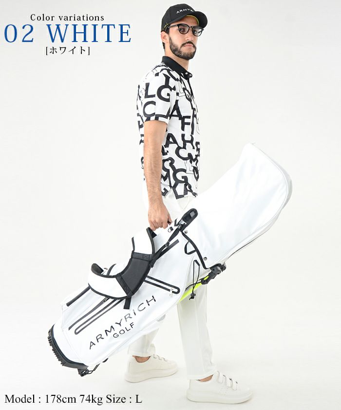 ゴルフウェア ゴルフウェアセットアップ ゴルフセットアップ メンズ モックネック WHITE 白