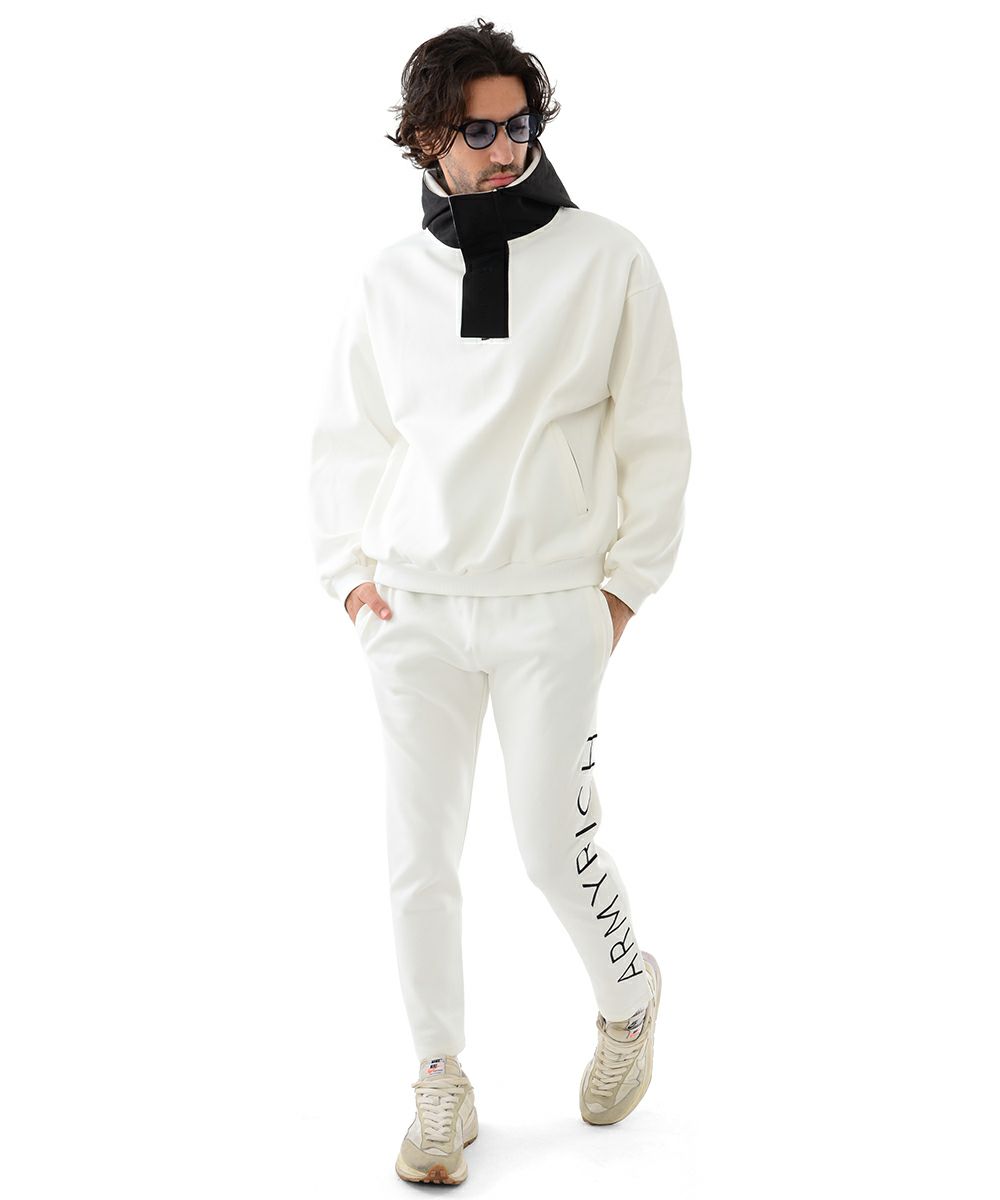 ジャージ スウェット セットアップ メンズ 動きやすい BLACK 黒